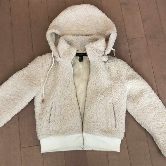 Cropped Sherpa jacket - Picture 2 of 5
